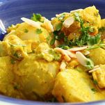 Insalata di patate al curry