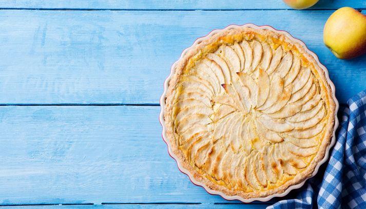 Ricetta Torta di mele a raggi