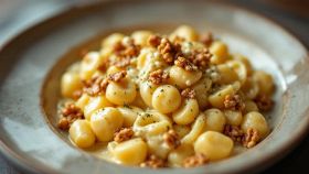 Gnocchi al gorgonzola e noci