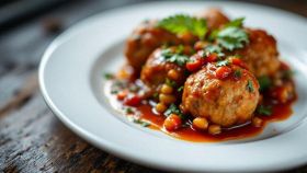 Polpette in agrodolce