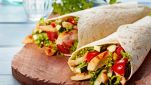 Chicken wrap (piadina con pollo)