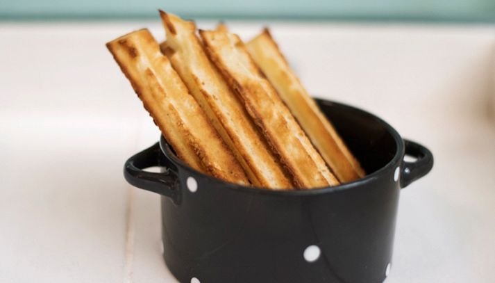 Churros salati con formaggio