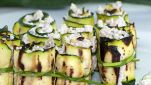 Rotolini di zucchine con formaggio e prosciutto
