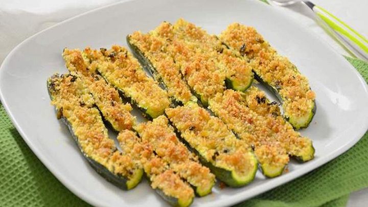 Zucchine al forno light