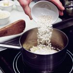 Risotto con le cozze