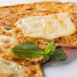 frittata peperoni e basilico