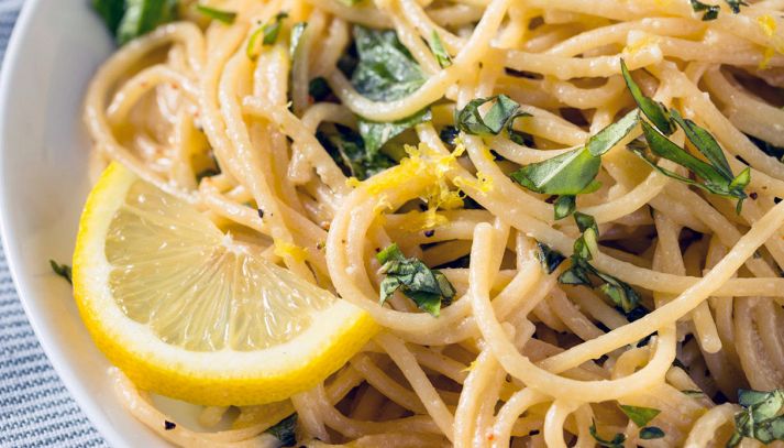 Spaghetti al limone