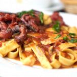 Pasta al sugo di polpo