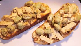 Bruschette con tofu