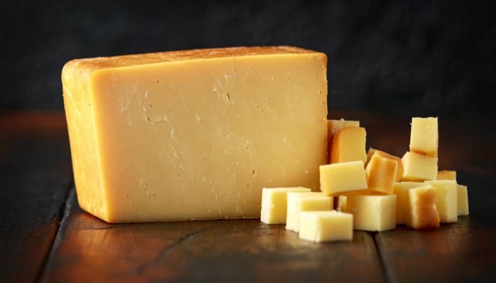Cheddar: formaggio calorico