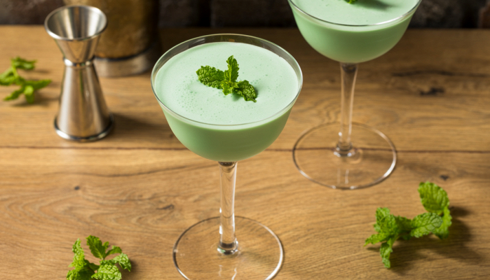 Crema di menta verde: ottima per cocktail, gelati e frappé