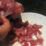 Eliminazione pelle salsiccia