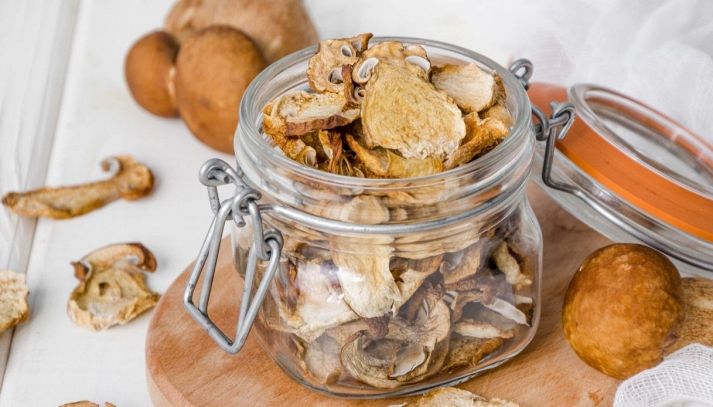 i funghi secchi sono un ingrediente ottimo per tante ricette