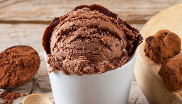 il gelato al cioccolato è un ingrediente ottimo per tante ricette