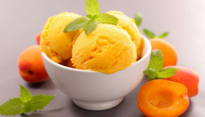 il gelato all'albicocca è un ingrediente ottimo per tante ricette