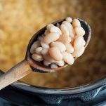 Pesce al forno con cannellini