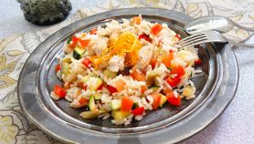 Insalata di Riso Gallo Aroma con verdure e straccetti di tacchino