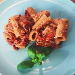 rigatoni pomodori acciughe