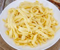 le tagliatelle all'uovo sono un ingrediente ottimo per tante ricette