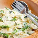 Ricetta farfalle asparagi e zucchine