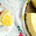 Cheesecake vegana al limone