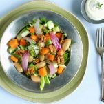 Insalata croccante ai fiori