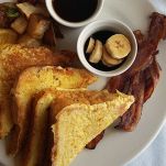 Ricetta french toast pancetta e sciroppo d'acero