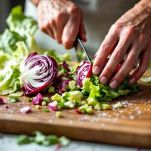 La preparazione della verdura