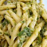 Pasta di kamut alla crema di tofu