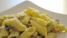 ricetta penne olive ed asparagi