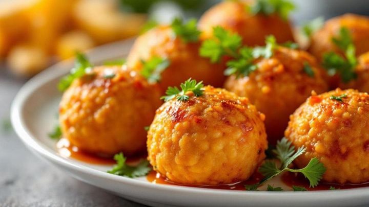 Polpette di ceci in padella