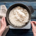 Risotto di mare al profumo di timo
