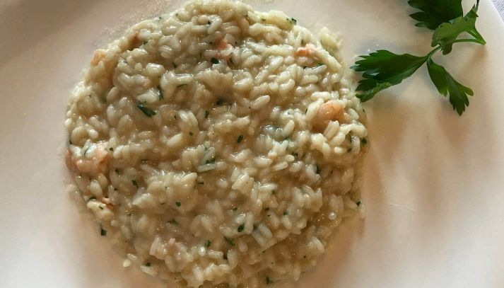 Risotto di mare al profumo di timo