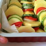 Teglia di verdure gratinate