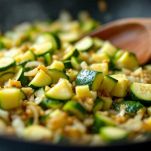 Preparazione delle zucchine