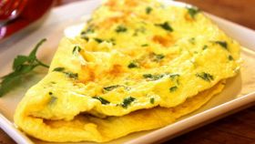 Frittata con mentuccia fresca