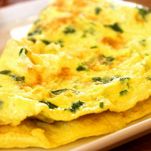 Frittata con mentuccia fresca
