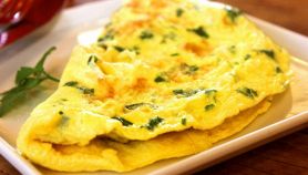 Frittata con mentuccia fresca