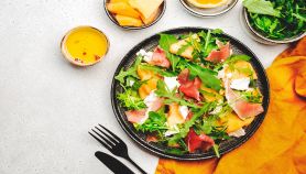 Insalata di melone e spinaci