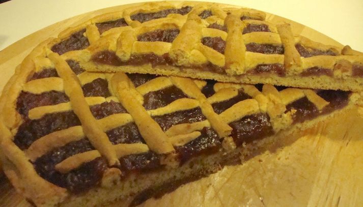 ricetta crostata di uva spina