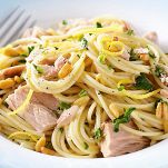 ricetta paghetti freddi al tonno