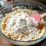 Setacciate la farina di cocco