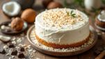 Torta cocco e cioccolato bianco