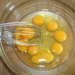 Tortino di uova e pollo