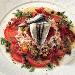 Alici casalinghe con pomodoro