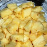 Bocconcini di ananas
