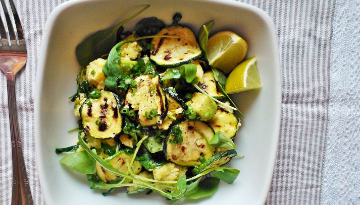 ricetta insalata di melanzane e zucchine