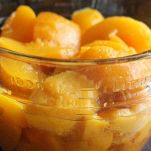 Sformatini alle pesche