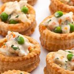 ricetta vol-au-vent ai gamberetti