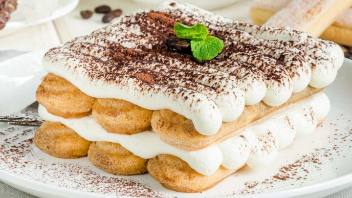 Tiramisù con panna
